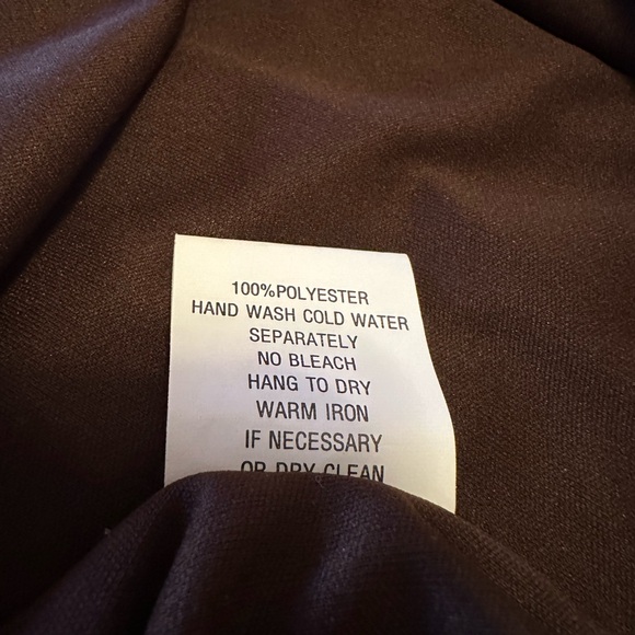 Rabbit Rabbit Rabbit Brown Patterned Wrap Maxi Dress - Picture 9 of 9